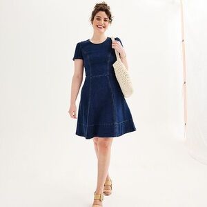 Draper James Navy Mini Dress